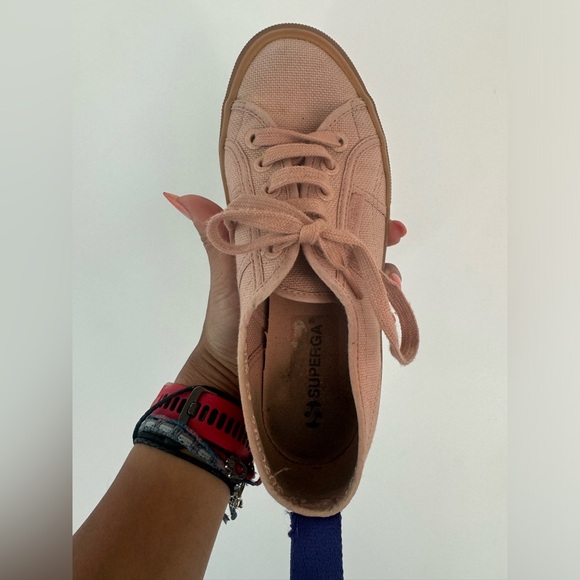 Superga powder pink sneakers (size 7) - Picture 3 of 7